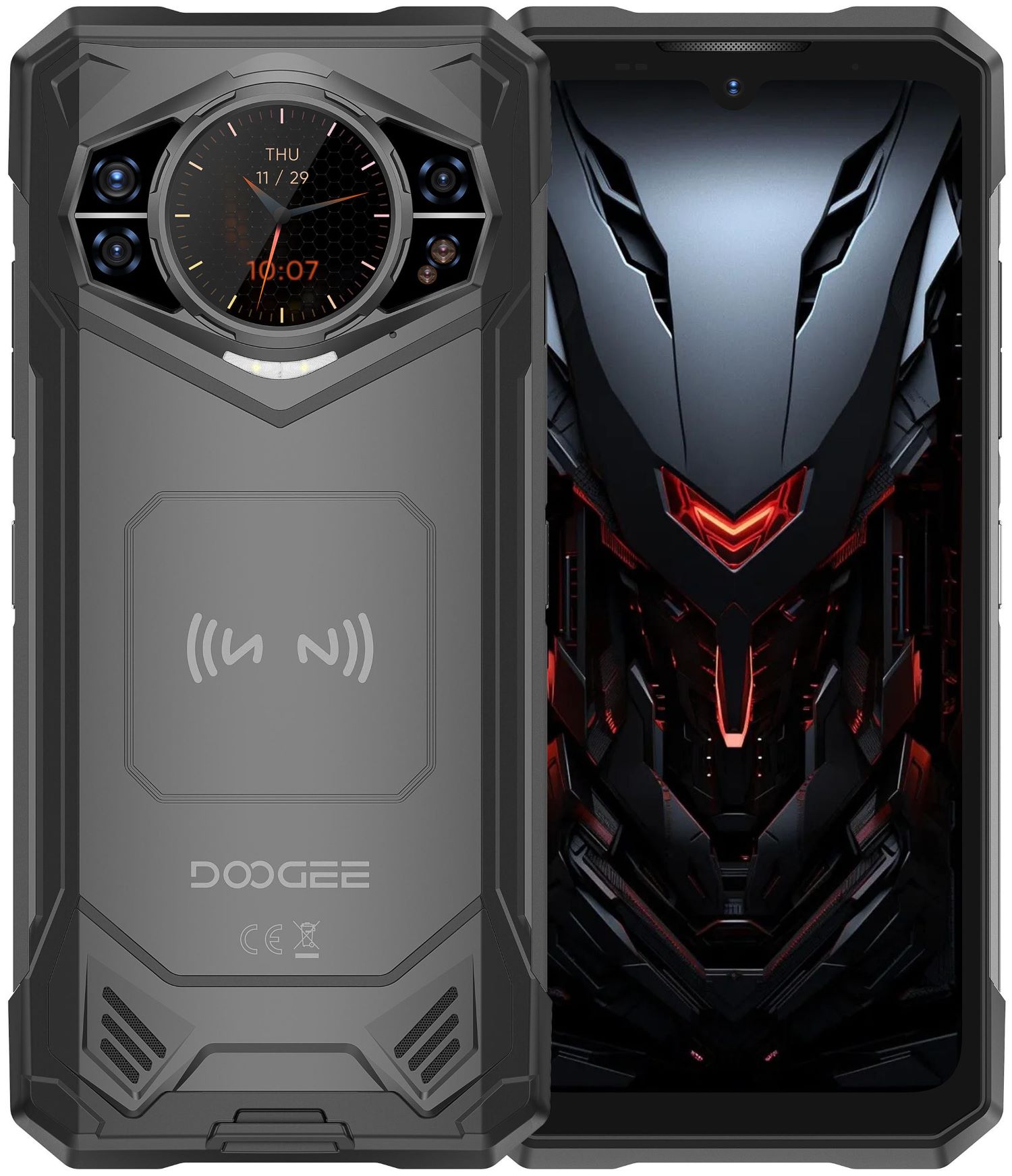 Смартфон Doogee S200X 5G 12/512Gb Black (с тепловизором) - Фото 1
