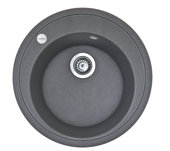 Мойка кухонная Adamant Sun серый (000000568) - Фото 1