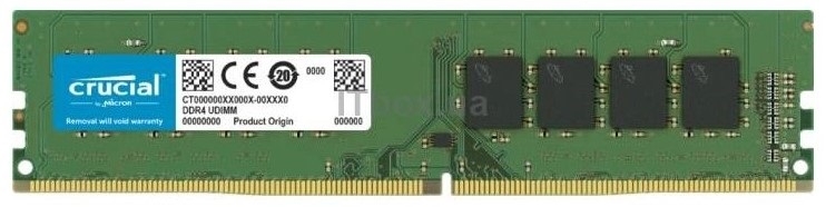 Память DDR Crucial Micron DDR4 16GB 3200 (CT16G4DFRA32AT) - Фото 1