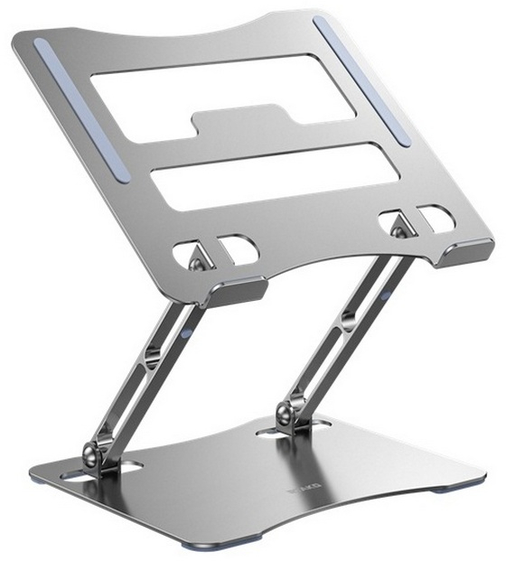 Подставка под ноутбук RTAKO RS-CP75A Dual-Layer Carbon Steel Laptop Stand (6930539527331) - Фото 1