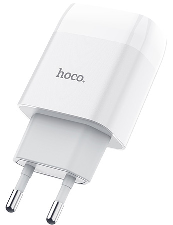 Мережевий зарядний пристрій HOCO C72A 10.5W White (6931474712899) - Фото 1
