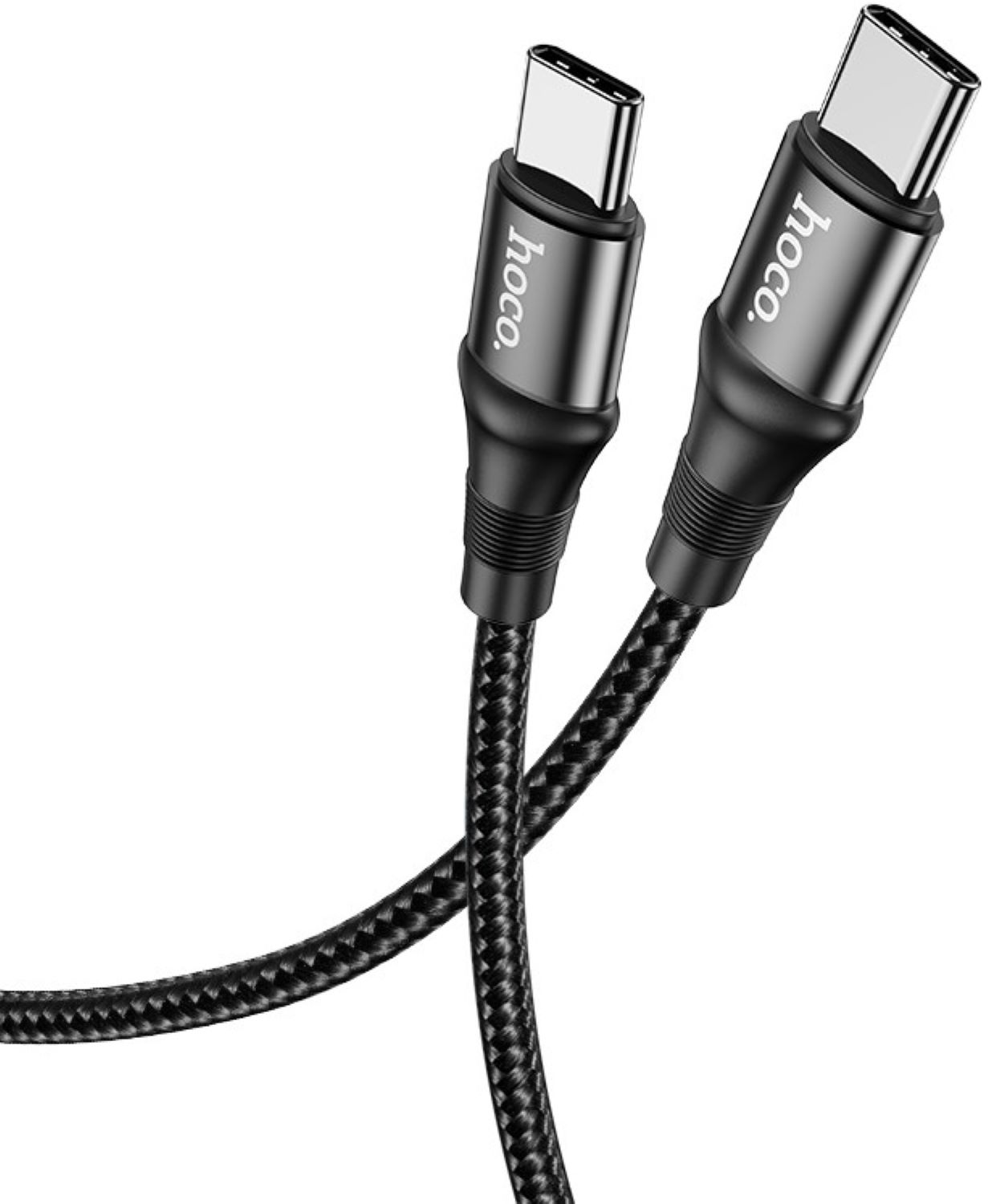 Кабель синхронізації даних HOCO X50 Type-C to Type-C Exquisito 100W Black (6931474734402) - Фото 1