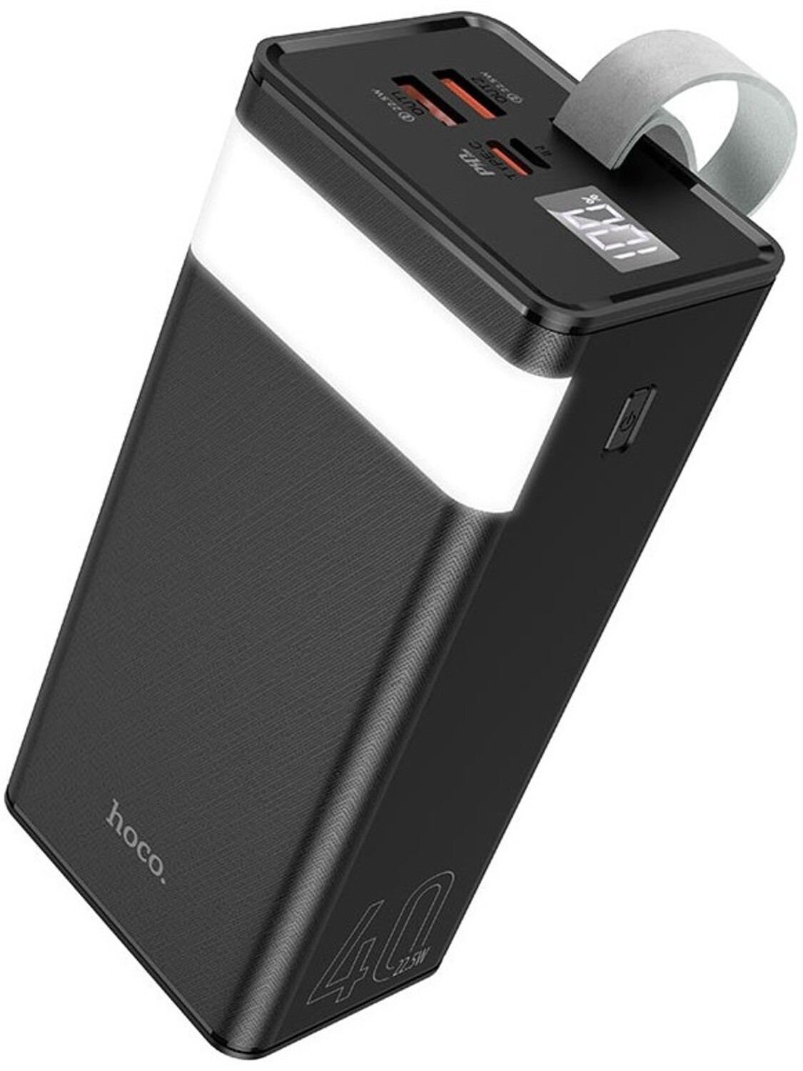 Батарея мобильная HOCO J86 Powermaster 22.5W 40000mAh Black (6931474759214) - Фото 1