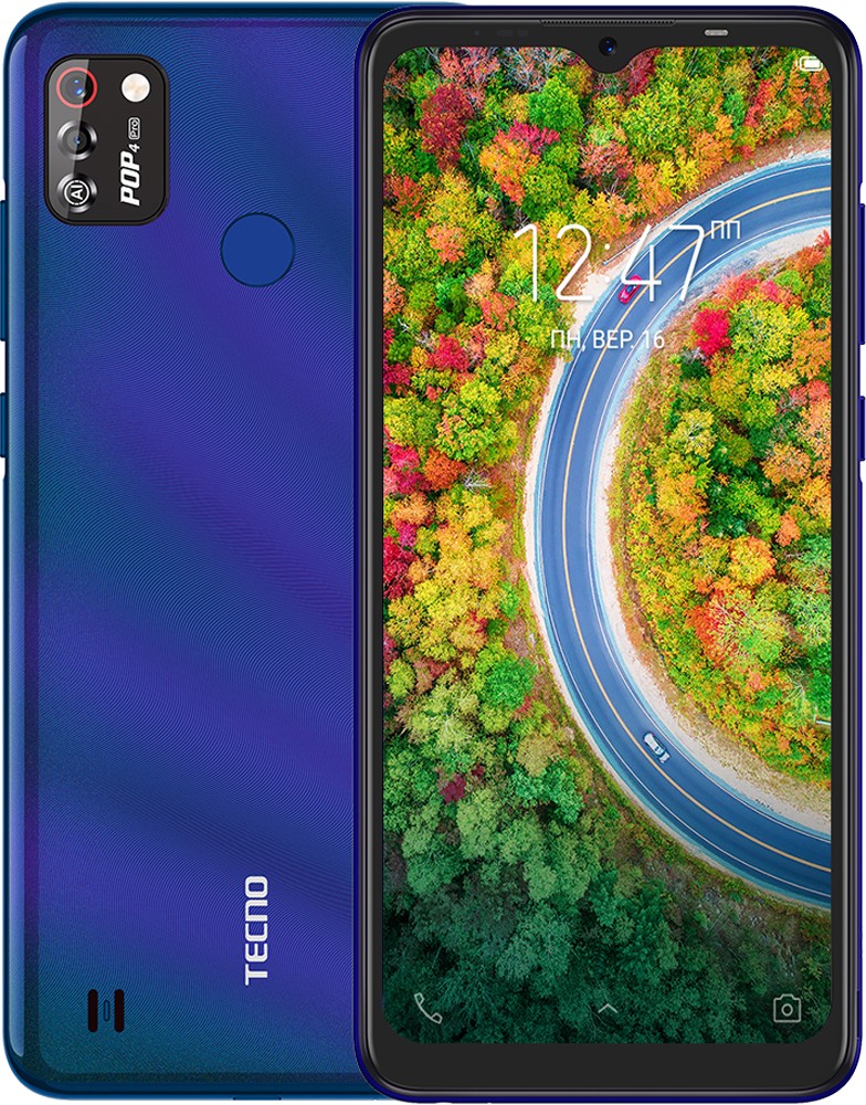 Смартфон Tecno POP 4 Pro (BC3) 1/16Gb Dual Sim Cosmic Shine купить ...