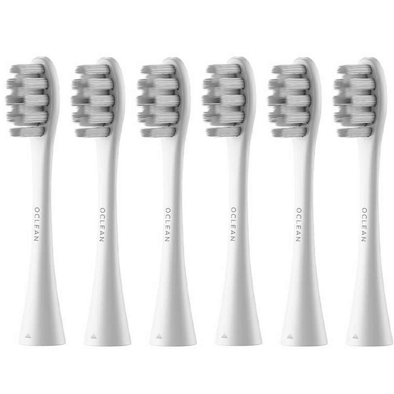 Насадка для зубной щетки Oclean P1S12 W06 Gum Care Brush Head White 6 шт. (6970810552263) - Фото 1