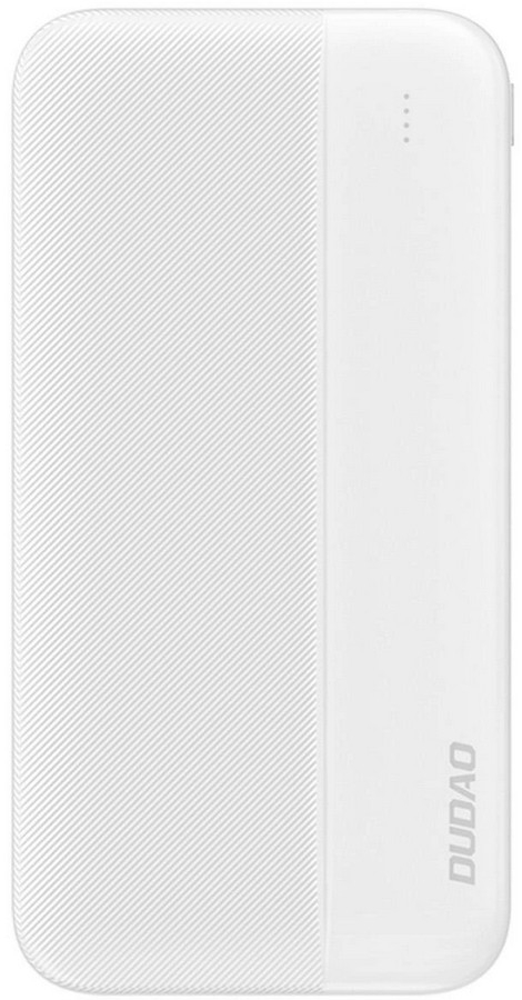 Батарея мобильная Dudao K4S 20000mAh 2x USB-A 10W White (6973687242442) - Фото 1
