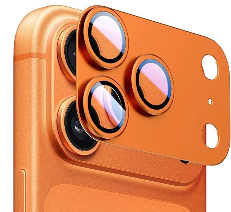Захисне скло для смартфону Anank All-in-One Camera Guard Cosmic Orange for iPhone 17 Pro (6975593907996) - Фото 1