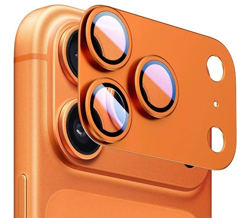 Захисне скло для смартфону Anank All-in-One Camera Guard Cosmic Orange for iPhone 17 Pro Max (6975593908023) - Фото 1