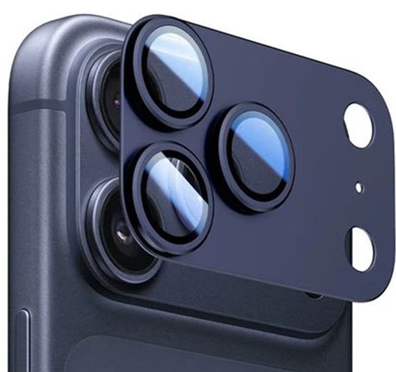 Захисне скло для смартфону Anank All-in-One Camera Guard Deep Blue for iPhone 17 Pro Max (6975593908030) - Фото 1