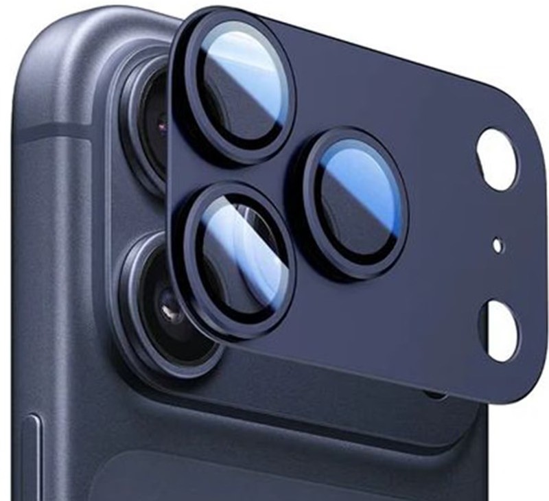 Защитное стекло для смартфона Anank All-in-One Camera Guard Deep Blue for iPhone 17 Pro (6975593908009) - Фото 1