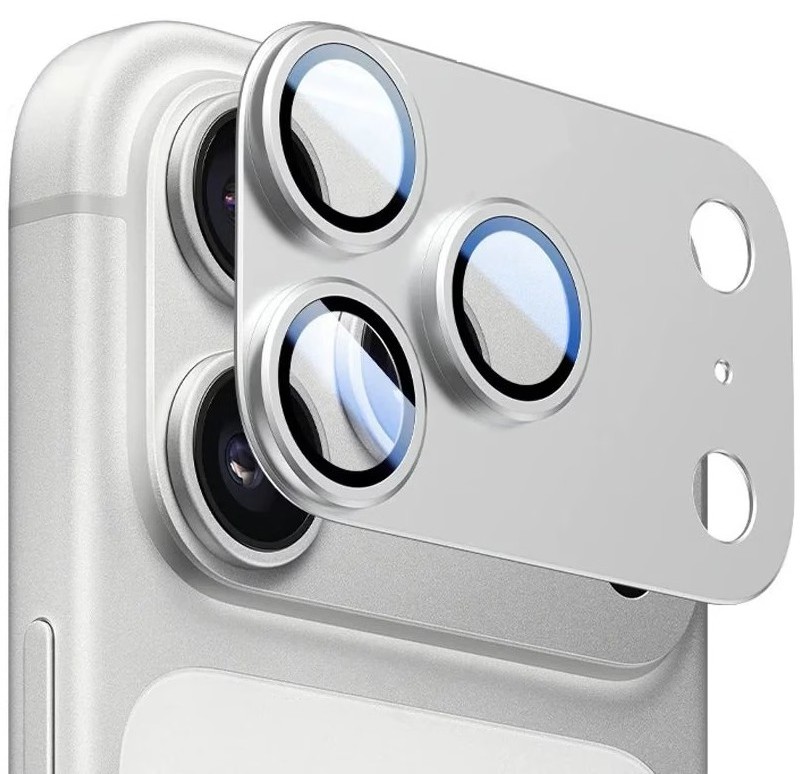 Захисне скло для смартфону Anank All-in-One Camera Guard Silver for iPhone 17 Pro Max (6975593908047) - Фото 1