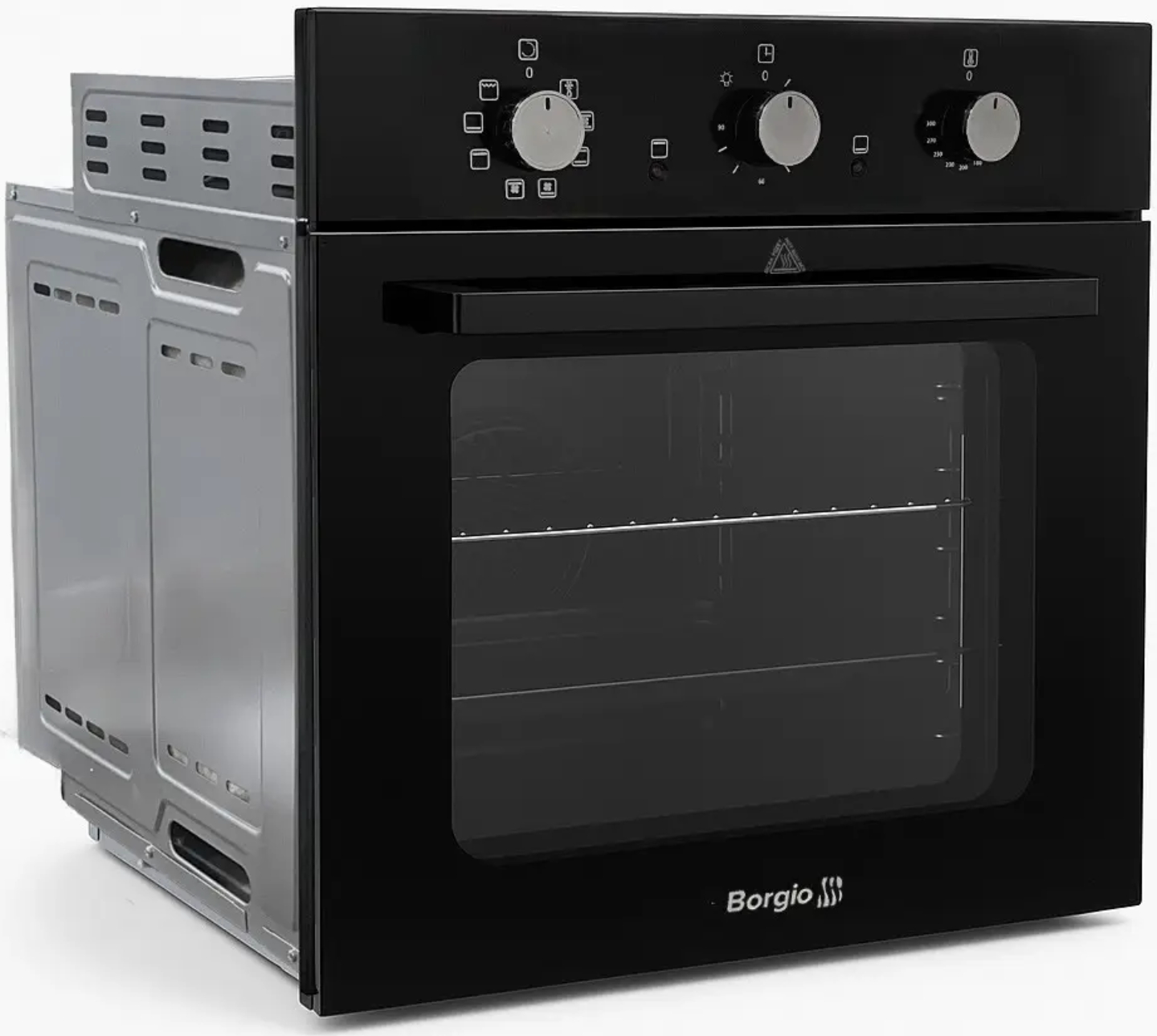 Духова шафа Borgio OVT 100.01 Black - Фото 1