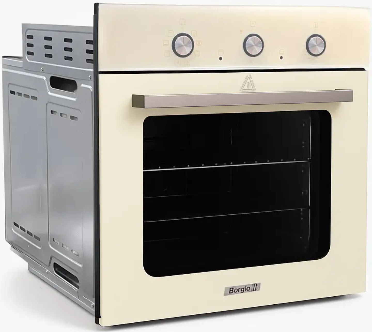 Духова шафа Borgio OFT 208.02 Ivory Glass - Фото 1