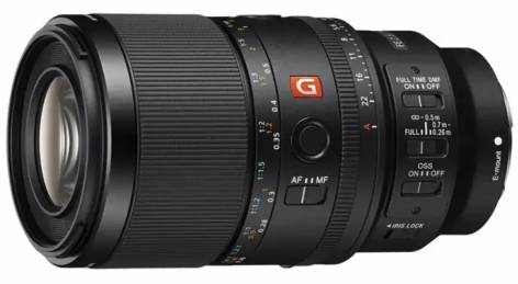 Об'єктив до фотокамери Sony 100mm f/2.8 Macro GM для NEX FF (SEL100M28GM.SYX) - Фото 1