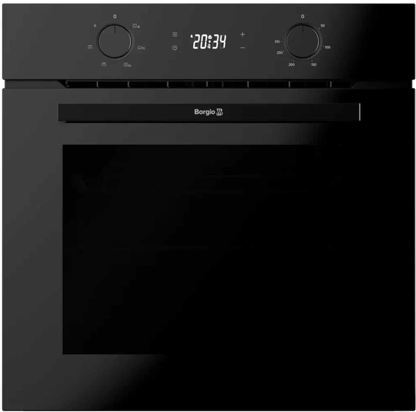 Духова шафа Borgio ODS 306.01 P Black Glass - Фото 1