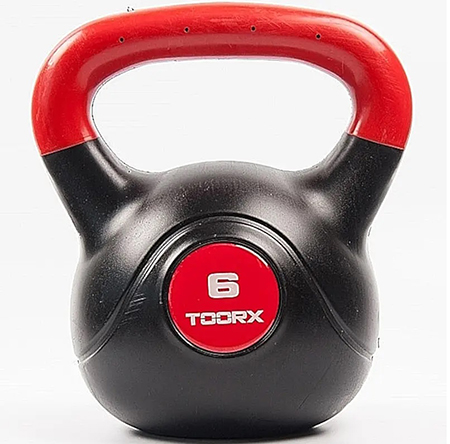 Купити Гиря Toorx PVC 6 кг Black/Orange (KRP-6) - Фото 1 Гиря Toorx PVC 6 кг Black/Orange (KRP-6) - Фото 1