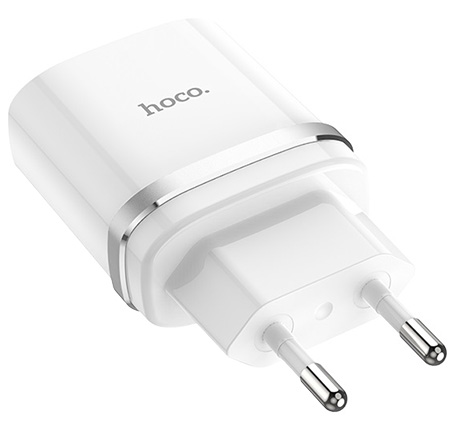 Сетевое зарядное устройство HOCO C12Q Smart QC3.0 charger 18W White (6931474716262) - Фото 1
