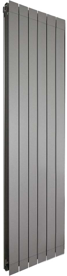 Радиатор отопления Nova Florida Ledro S/90 1600 мм GRAPHITE 3R 6 секции (81ELE3R406) - Фото 1