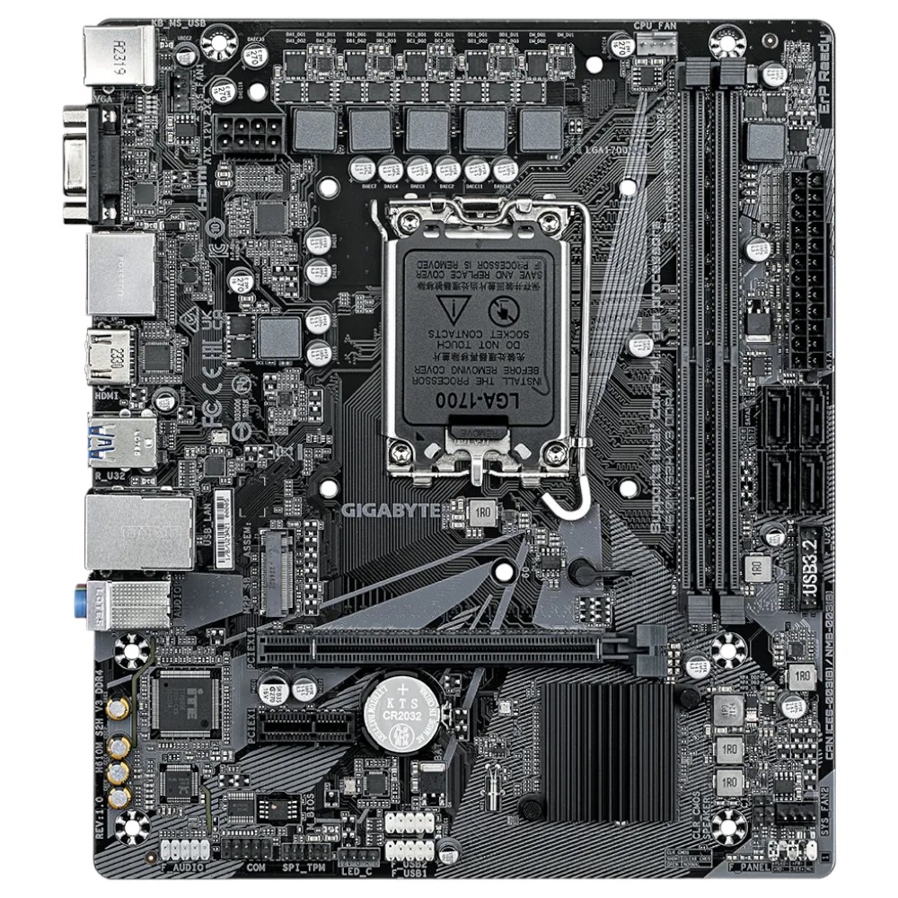 Материнская плата Gigabyte H610M S2H V3 DDR4 - Фото 1