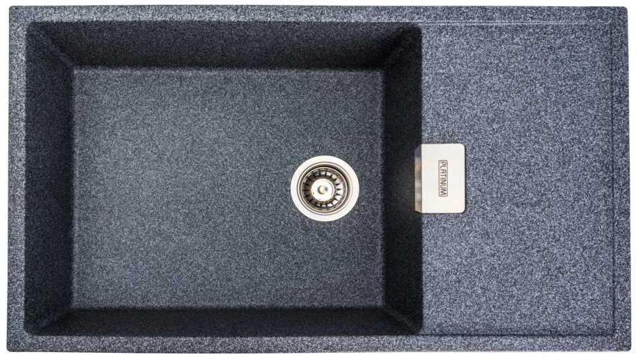 Мойка кухонная VALESO 8650 DIAMOND матовая Графит - Фото 1