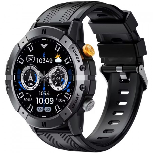 Смарт-годинник OUKITEL BT15 Black - Фото 1