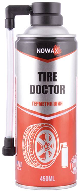 Герметик NOWAX шин Tire Doctor 450 ml (NX45017) - Фото 1