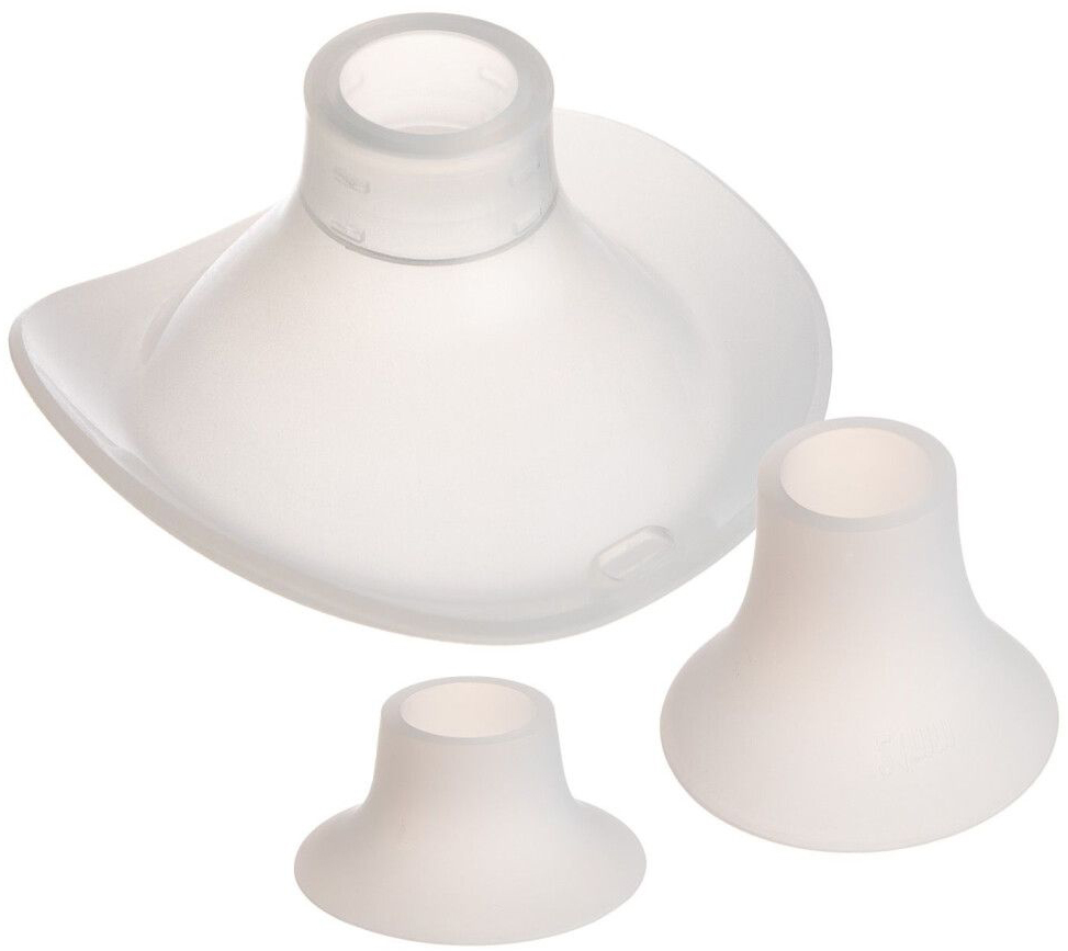 Аксессуар к молокоотсосу Canpol babies Запасные силиконовые воронки Hands-Free (24, 21 и 19 мм) (20/108) - Фото 1