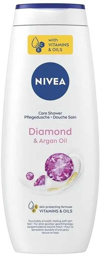 Гель для душу NIVEA Діамант та арганова олія 500 мл - Фото 1