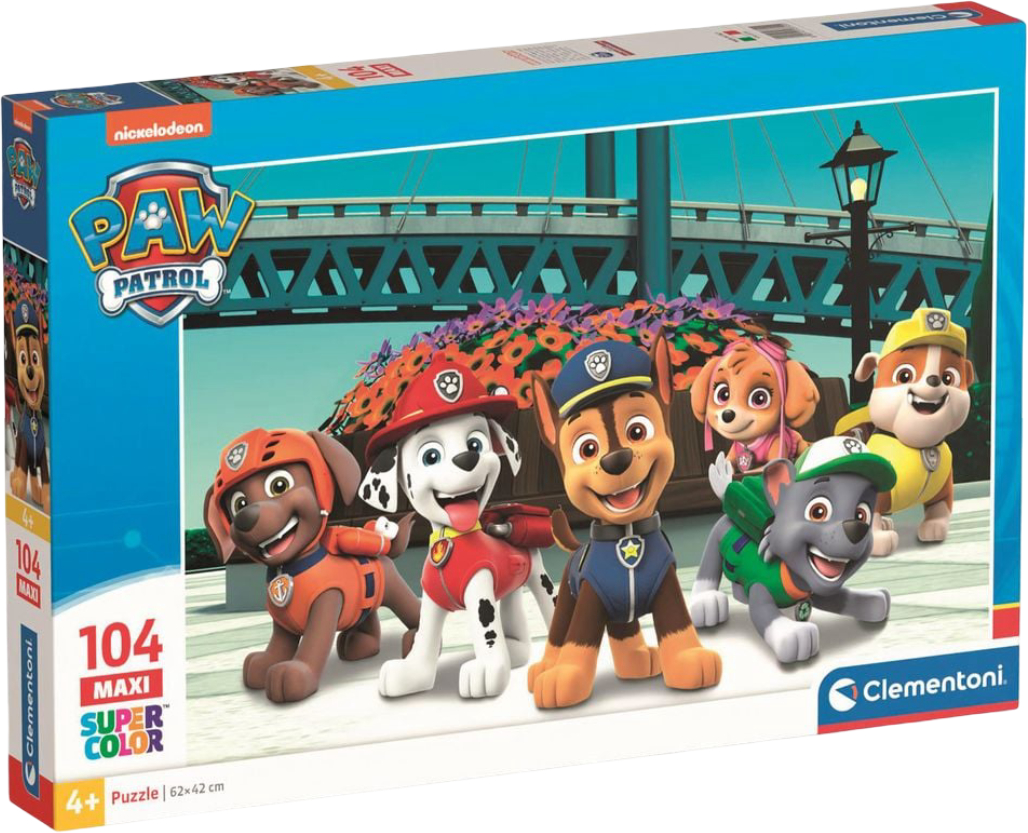 Купити Пазли (3-4 роки) Clementoni Paw Patrol серія MAXI 104 ел. (23755) - Фото 1 Пазли (3-4 роки) Clementoni Paw Patrol серія MAXI 104 ел. (23755) - Фото 1