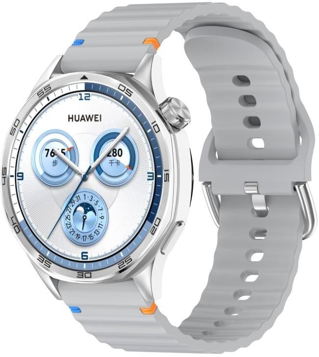 Купить Ремешок для смарт-часов BeCover Ribbed Tape (22mm) for Huawei Watch GT 5 / GT 4 (46mm) / GT 3 (46mm) / GT 2 (46mm) / GT 2 Pro / Watch GS Pro Lite Gray (714288) - Фото 1 Ремешок для смарт-часов BeCover Ribbed Tape (22mm) for Huawei Watch GT 5 / GT 4 (46mm) / GT 3 (46mm) / GT 2 (46mm) / GT 2 Pro / Watch GS Pro Lite Gray (714288) - Фото 1