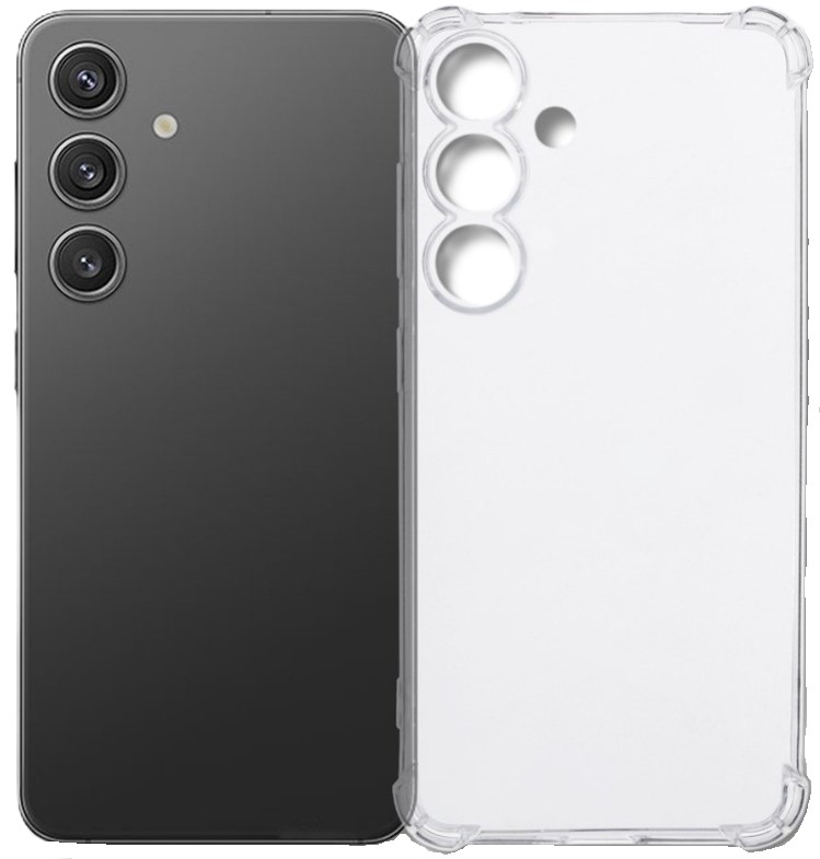 Чохол для смартфону BeCover Anti-Shock for Samsung Galaxy S25 FE SM-S731 Clear (714384) - Фото 1