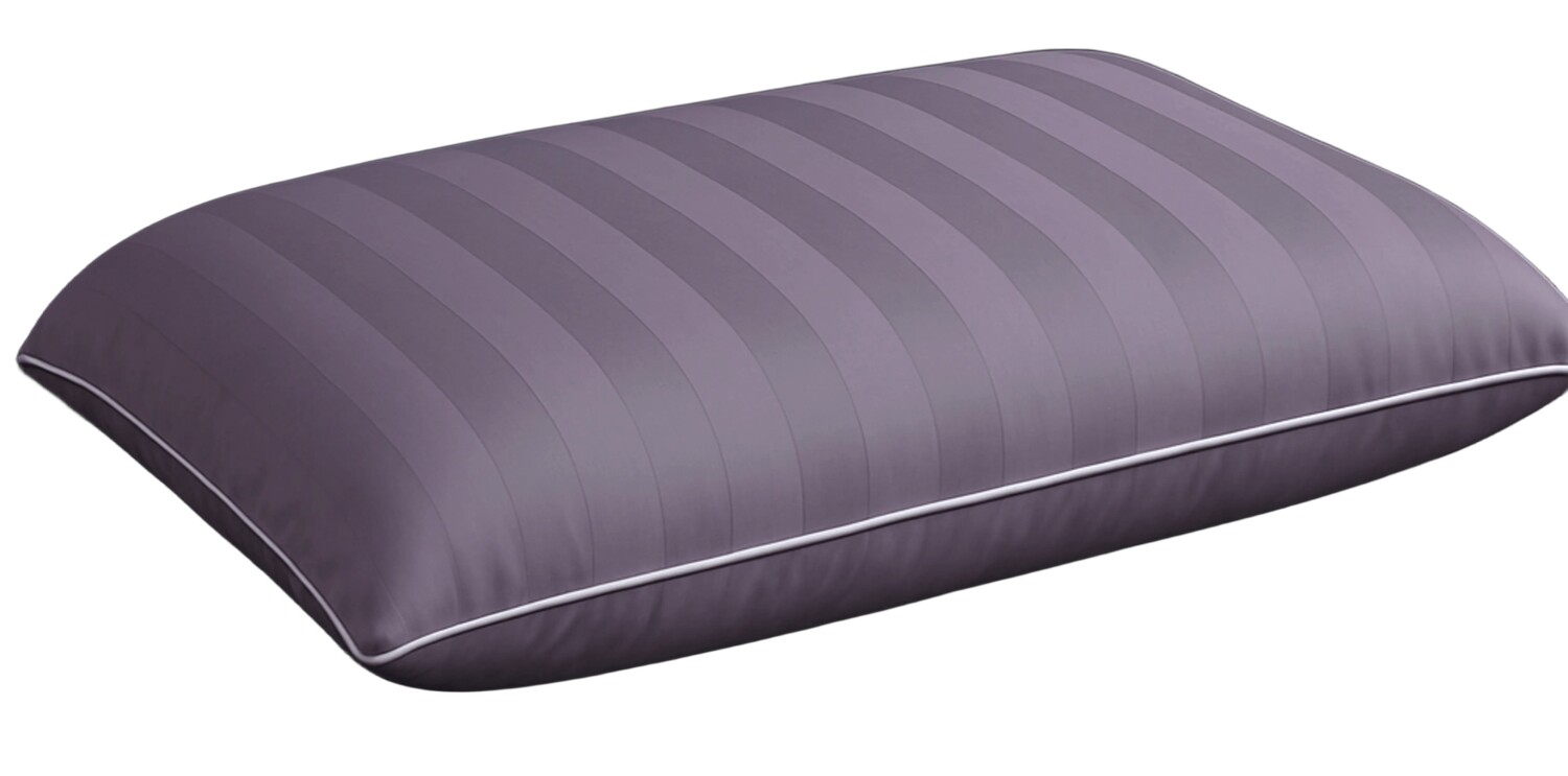 Подушка ортопедична MirSon №7002 Elite Noble stripe Peony Women 590х430х100 - Фото 1