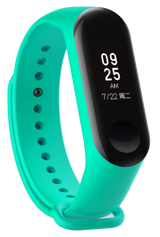 Ремешок для фитнес-браслета BeCover for Xiaomi Mi Band 4/3 Green (704128) - Фото 1
