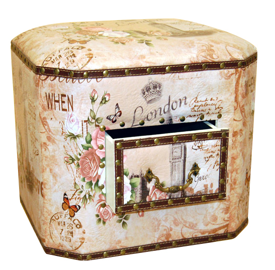 Пуф Lefard Лондон 43х37 см (706-048)