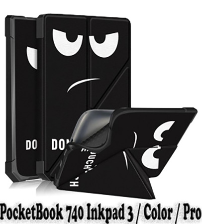 Чехол для электронной книги BeCover Ultra Slim Origami for PocketBook 740 Inkpad 3/Color/Pro Don`t Touch (707454) - Фото 1