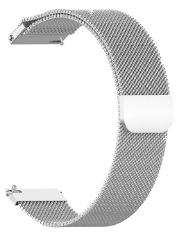 Купити Ремінець для смарт-годинника BeCover Milanese Style for Garmin Vivoactive 3 (20mm)/3 Music/Vivomove HR/Vivomove Silver (707715) - Фото 1 Ремінець для смарт-годинника BeCover Milanese Style for Garmin Vivoactive 3 (20mm)/3 Music/Vivomove HR/Vivomove Silver (707715) - Фото 1