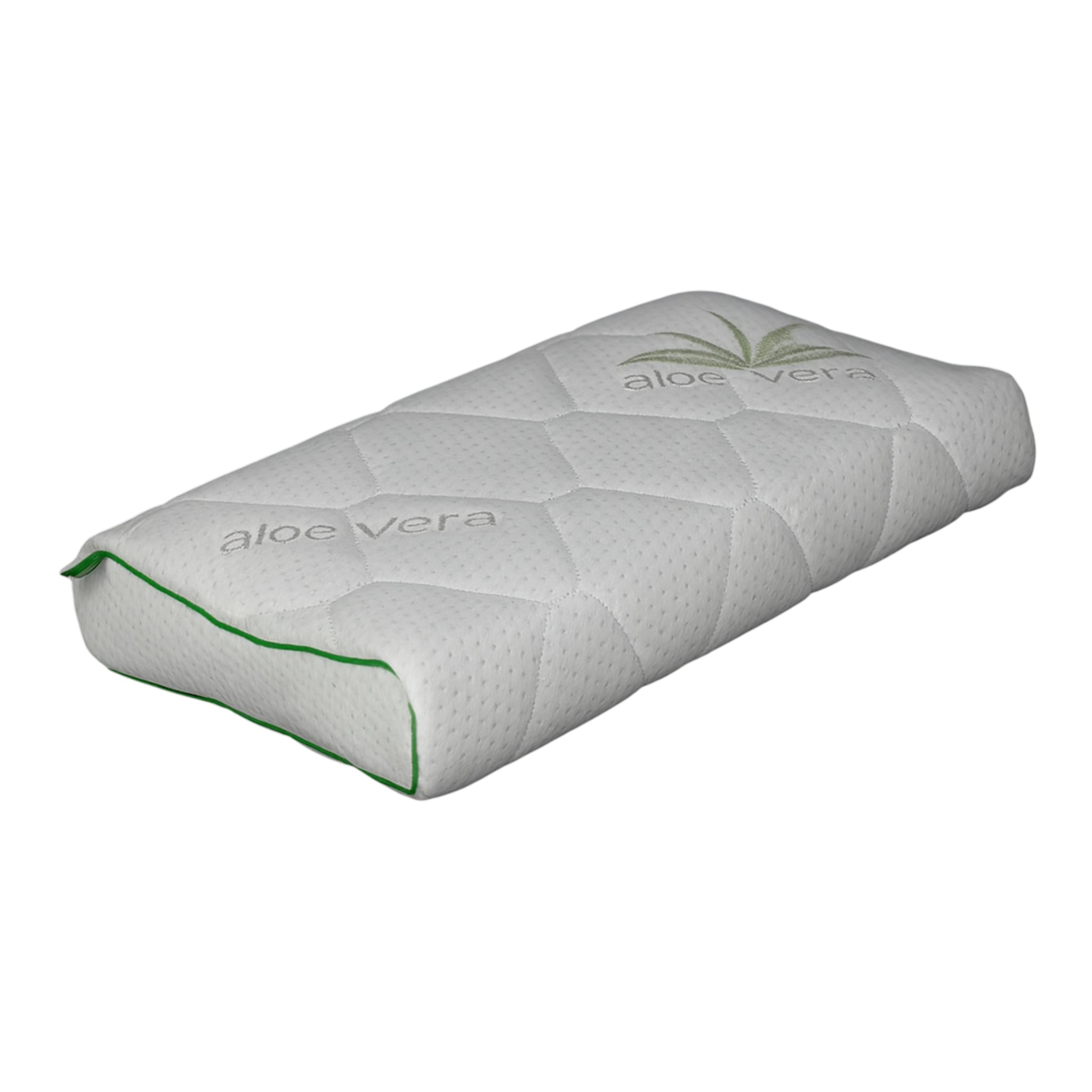 Подушка ортопедична MirSon №7079 Elite Green nature Alberto KIDDY 500х290х50/80 (2200003400182) - Фото 1