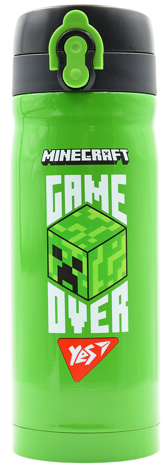 Термос YES Minecraft 350 мл зеленый (708329) - Фото 1