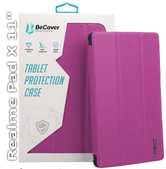 Чехол для планшета BeCover Smart Case for Realme Pad X 11" Purple (709606) - Фото 1