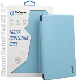 Чехол для планшета BeCover Smart Case for Xiaomi Redmi Pad SE 11" Light Blue (709870) - Фото 1
