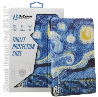 Чехол для планшета BeCover Smart Case for Xiaomi Redmi Pad SE 11" Night (709871) - Фото 1