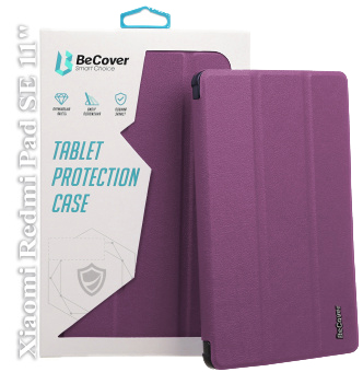 Чехол для планшета BeCover Smart Case for Xiaomi Redmi Pad SE 11" Purple (709872) - Фото 1