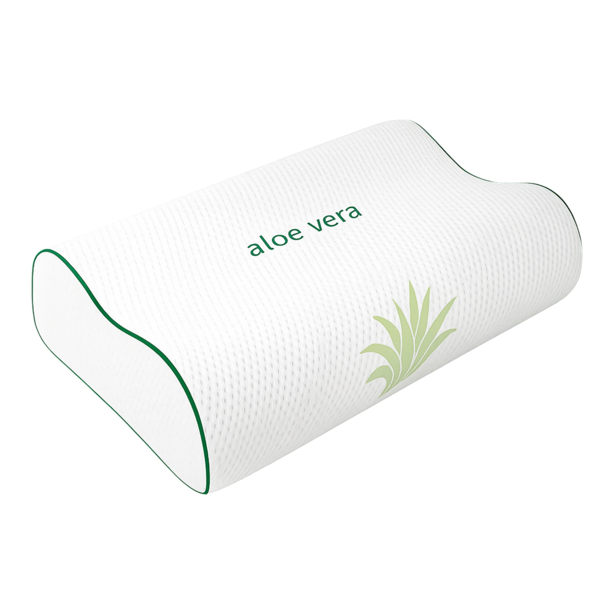 Подушка ортопедична MirSon №7099 Elite Green nature Dorotea 580х400х105 (2200003400311) - Фото 1