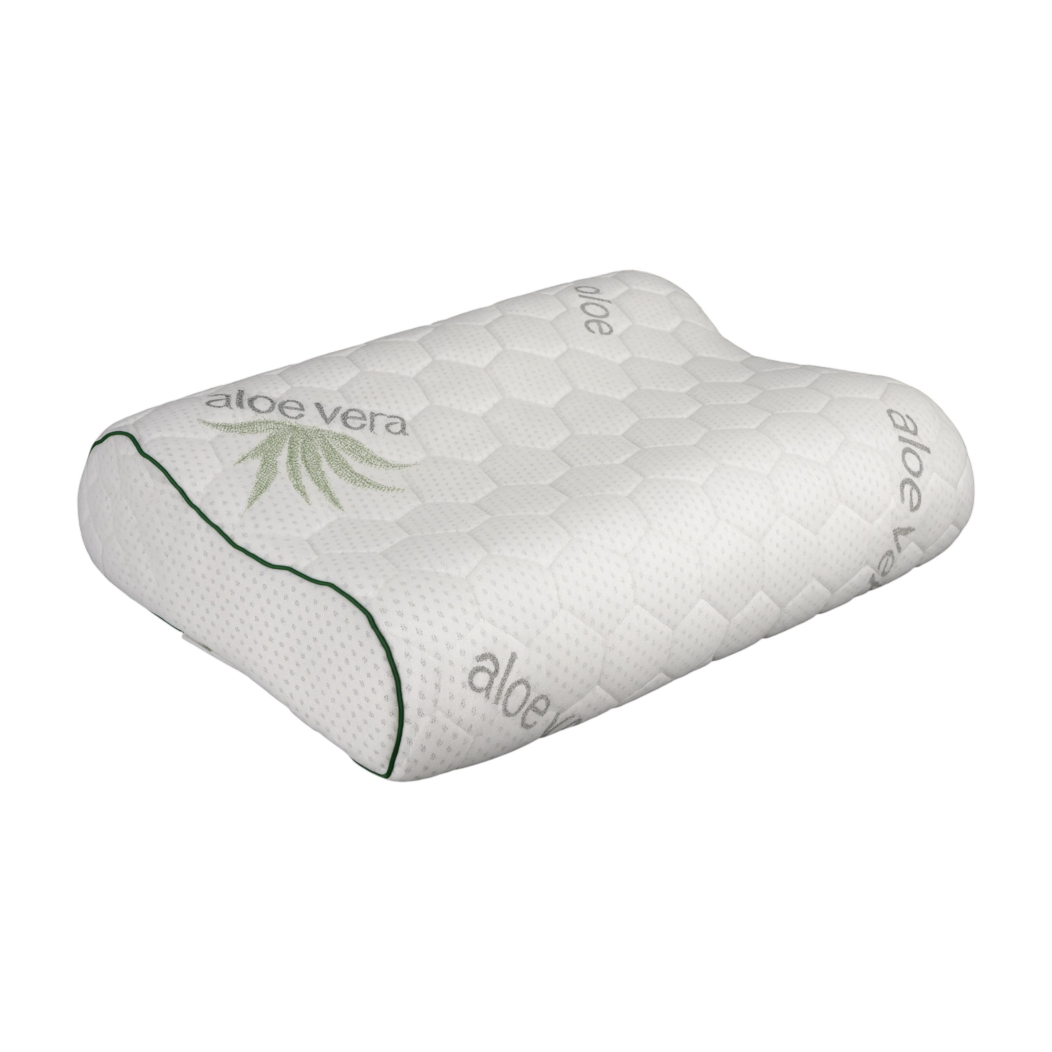 Подушка ортопедична MirSon №7100 Elite Green nature Alberto 580х400х105 (2200003400304) - Фото 1