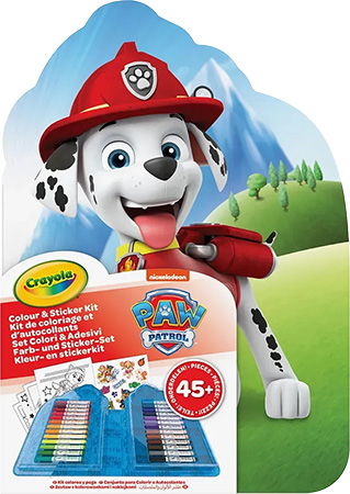 Набор для рисования Crayola Переносной Paw Patrol (04-0783) - Фото 1