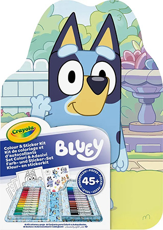 Набор для рисования Crayola Переносной Bluey (04-0784) - Фото 1