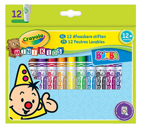 Фломастеры Crayola Mini Kids 12 цв. (8325) - Фото 1