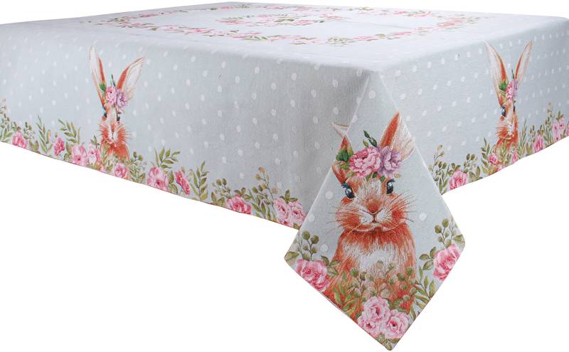 Скатертина прямокутна Lefard 140x260 см (711-083) - Фото 1