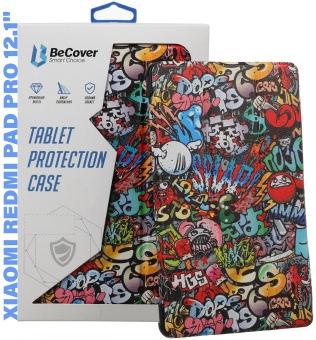 Чехол для планшета BeCover Smart Case for Xiaomi Redmi Pad Pro 12.1'' Graffiti (711308) - Фото 1