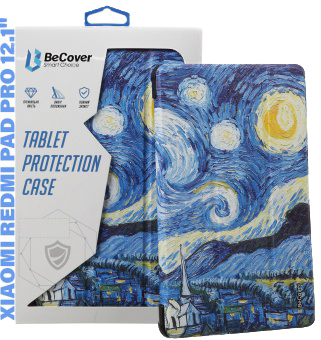 Чехол для планшета BeCover Smart Case for Xiaomi Redmi Pad Pro 12.1'' Night (711314) - Фото 1